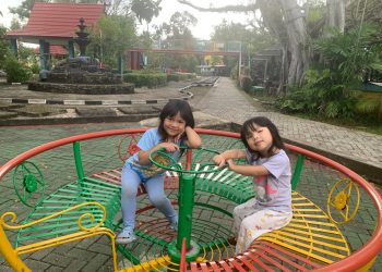 Sudah Melegenda, Ini Wisata Asri Gratis untuk Keluarga di Banjarmasin, Ada Kereta Api Lho