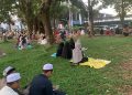Sampai Nginap di Masjid, Jamaah Dakwah Bada Subuh Ustad Adi Hidayat di Banjarmasin Membludak