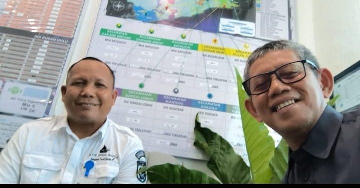 Direktur PT Air Minum Bersujud Terima Kunjungan Sekretaris Kopkar Pedami PAM Banjarmasin