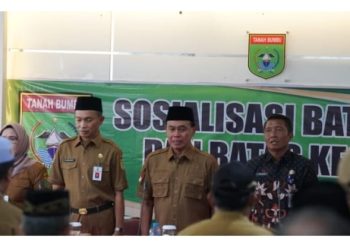 Abah Zairullah Buka Sosialisasi Batas Daerah dan Kecamatan