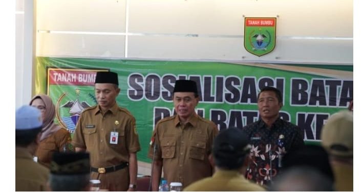Abah Zairullah Buka Sosialisasi Batas Daerah dan Kecamatan