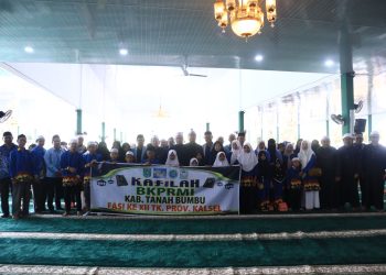 Bupati Lepas Keberangkatan Kafilah Tanah Bumbu ke FASI Tingkat Kalimantan Selatan