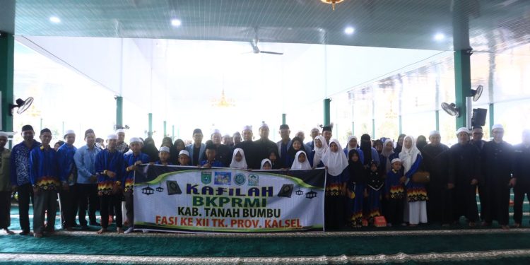 Bupati Lepas Keberangkatan Kafilah Tanah Bumbu ke FASI Tingkat Kalimantan Selatan