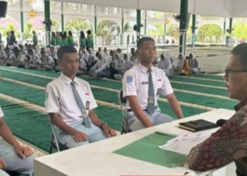 48 Anggota Paskibra Tanah Bumbu Mengikuti Pemusatan Latihan dan Karantina