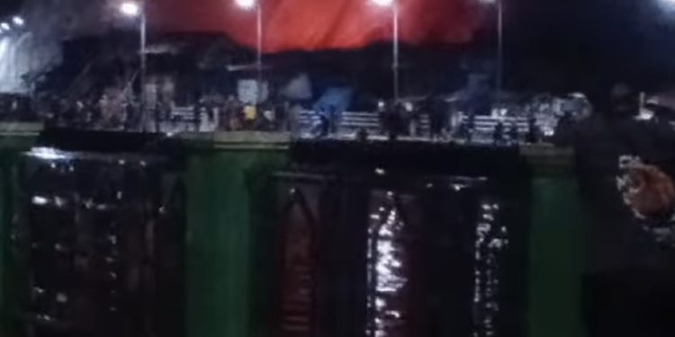 Enam Jam Baru Padam, Kebakaran Dahsyat Landa Pasar Lima Banjarmasin