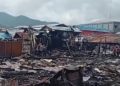 Dramatis, Penyelamatan Nenek 80 th yang Tidur Pulas Saat Kebakaran di Kotabaru Berkobar