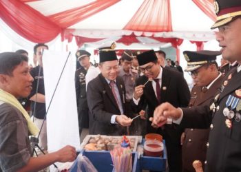 Ketua DPRD Apresiasi Kegiatan ‘Bazar Makanan Rakyat’ Yang Digelar Polres Tanah Bumbu