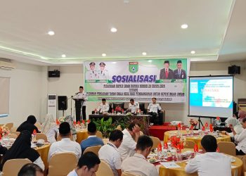 Disperkimtan Tanah Bumbu Gelar Sosialisasi Pedoman Pengadaan Tanah Skala Kecil