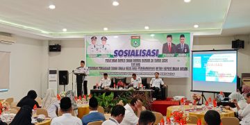 Disperkimtan Tanah Bumbu Gelar Sosialisasi Pedoman Pengadaan Tanah Skala Kecil