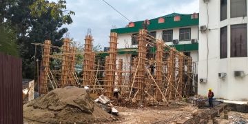 Pembangunan Gedung Pertemuan Bupati Tanah Bumbu Sudah Kisaran 21 Persen
