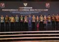 Tanah Bumbu Raih Penghargaan UHC Awards 2024, Diserahkan Wakil Presiden KH. Ma’ruf Amin