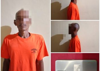 Pencuri Handphone Ditangkap Unit Reskrim Polsek Simpang Empat, Polres Tanah Bumbu