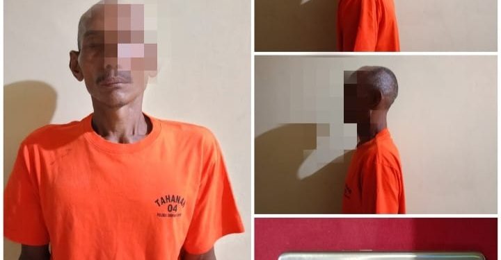 Pencuri Handphone Ditangkap Unit Reskrim Polsek Simpang Empat, Polres Tanah Bumbu