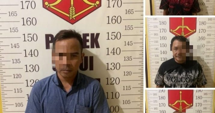 Empat Pelaku Judi Ditangkap Polsek Satui