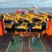 Pagi Ini Tongkang Jhoni 45 Sandar di Papua Bawa Excavator, Buldozer dan Bomag Pesanan Haji Isam