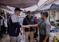 Mampir Ngopi ke Pasar Manunggal, Andi Rudi Latif Disambut Antusias Pedagang