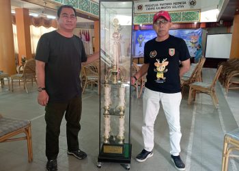 Piala Bergilir Presiden Republik Indonesia Porwanas XIV 2024 Tiba di PWI Kalimantan Selatan