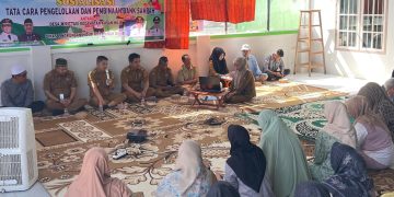 Gandeng DLH, Desa Wiritasi Gelar Sosialisasi Pemilahan dan Pembentukan Bank Sampah