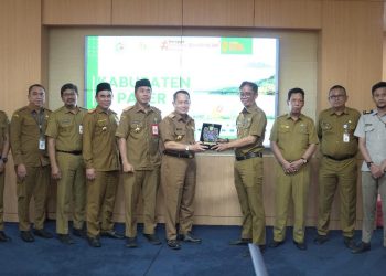 Sejumlah Pejabat Pemkab Tanah Bumbu Lakukan Studi Komparasi Pengelolaan Tanah di Kabupaten Paser