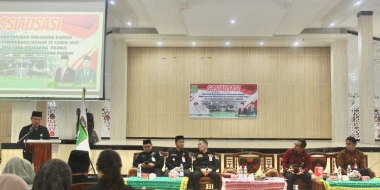 Pemkab Tanah Bumbu Gelar Sosialisasi Pemetaan dan Evaluasi Kerjasama Daerah