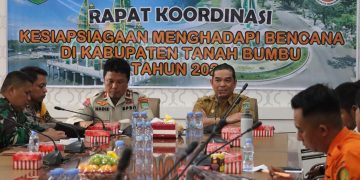 BPBD Tanah Bumbu Gelar Rakor Kesiapsiagaan Hadapi Bencana