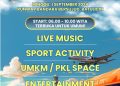 Jhonlin Group Bikin Flight Free Day di Runway Bandara