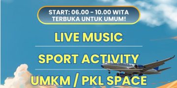 Jhonlin Group Bikin Flight Free Day di Runway Bandara