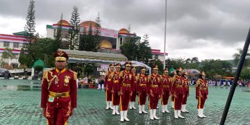 Bakesbangpol Tanah Bumbu Gelar Lomba Parade PBB 2024