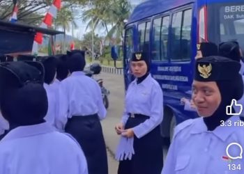 Akhirnga 18 Anggota PaskibrakaNas di Persiapan Akhir Sudah Mengenakan Hijab