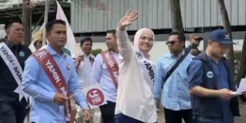 Mendaftar Pertama, Yamin Terkesan Tegang Ananda Lebih Santay