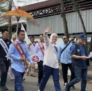 Mendaftar Pertama, Yamin Terkesan Tegang Ananda Lebih Santay