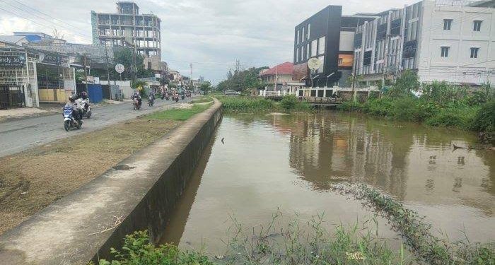 Kucuran Dana Bank Dunia, Pengerjaan Normalisasi Sungai Veteran Banjarmasin pun Dimulai
