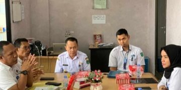 Asisten II Lakukan Pertemuan dengan Direktur PT. Air Minum Bersujud Tanah Bumbu