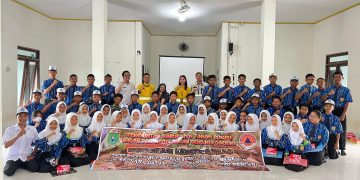 Puluhan Pelajar SMP di Tanah Bumbu Ikuti Sosialisasi Edukasi Kebencanaan