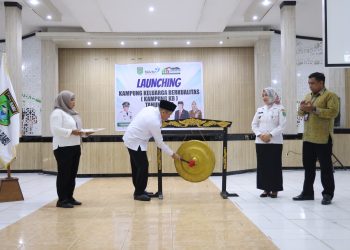Wakili Bupati Tanah Bumbu, Eryanto Rais Launching Kampung KB 2024