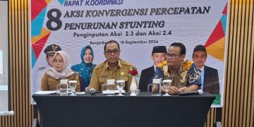 TPPS Tanah Bumbu Lakukan Percepatan Penurunan Stunting