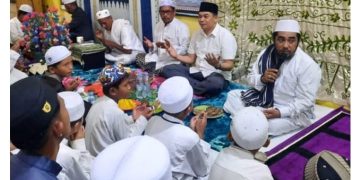 Andi Rudi Latif Hadiri Maulid Nabi di Yayasan Darul Yatama Zulfah