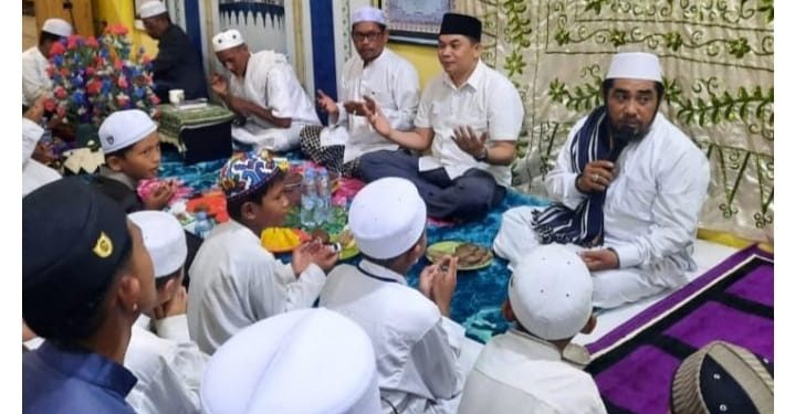 Andi Rudi Latif Hadiri Maulid Nabi di Yayasan Darul Yatama Zulfah