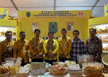 Berbagai Produk kerajinan Tangan Hulu Sungai Utara Tampil di Kalsel Ekspo 2024 Banjarbaru