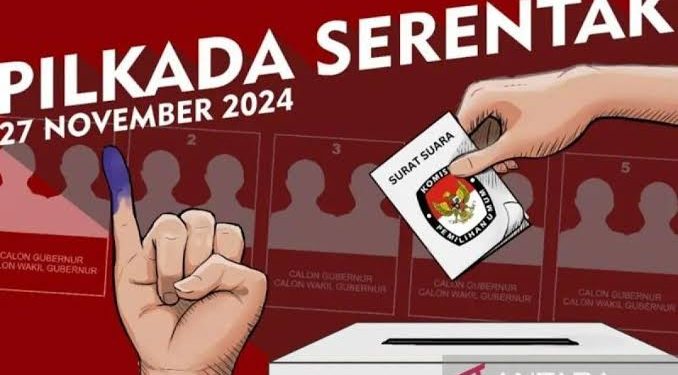 34 Kandidat Siap Rebutkan 14 Kursi Gubernur, Walikota dan Bupati di Kalimantan Selatan