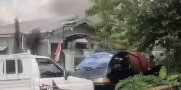 Usai Jumatan Warga Kayu Tangi Digegerkan Amukan si Jago Merah