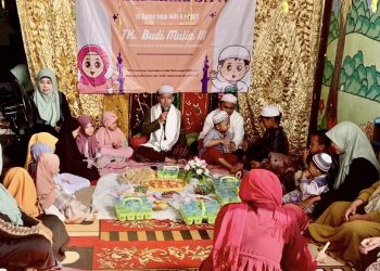 Murid TK Budi Mulia Banjarmasin Ini Diajarkan Cara Menyintai Rasulullah SAW