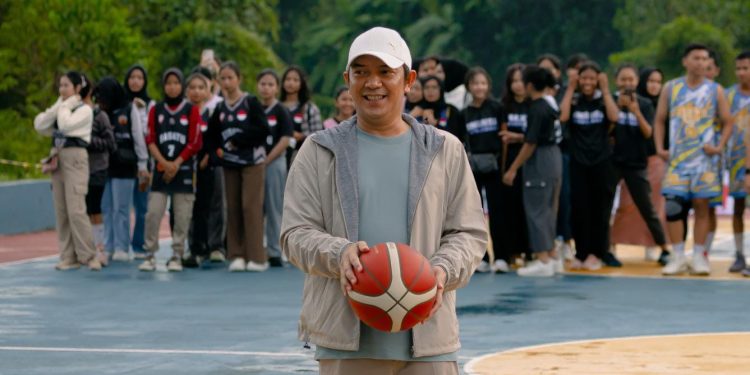 Mewakili Bupati, Staf Ahli Resmi Buka Bola Basket Perbasi Cup 2024 Antar Pelajar