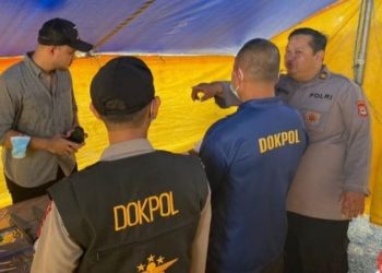 Satreskrim Polres Tanah Bumbu Buru Terduga Pelaku Penganiayaan Anak Tiri Hingga Tewas