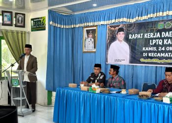 Ambo Sakka Buka Rakerda LPTQ Tanah Bumbu