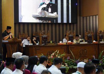 Paripurna di DPRD Tanbu, Ini Jawaban Bupati Terkait Pandangan Umum Fraksi