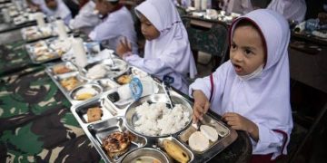 Wouw, Perlu Ratusan Miliar pertahun, untuk Makan Siang Gratis Murid di Banjarmasin