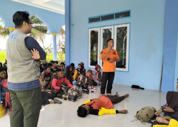 BPBD Tanah Bumbu Bekali Pramuka Ilmu Kebencanaan