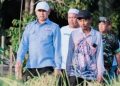 Calon Wakil Bupati Tanah Bumbu Blusukan di Desa Sumber Baru