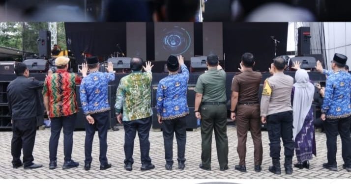 Dispersip Tanah Bumbu Gelar Jelajah Literasi